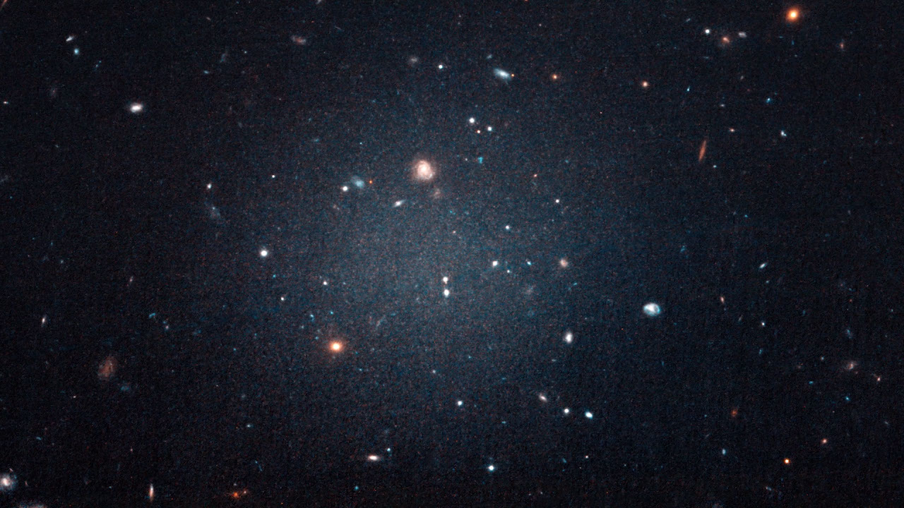 Hubble Views a Galaxy Lacking Dark Matter - NASA Science