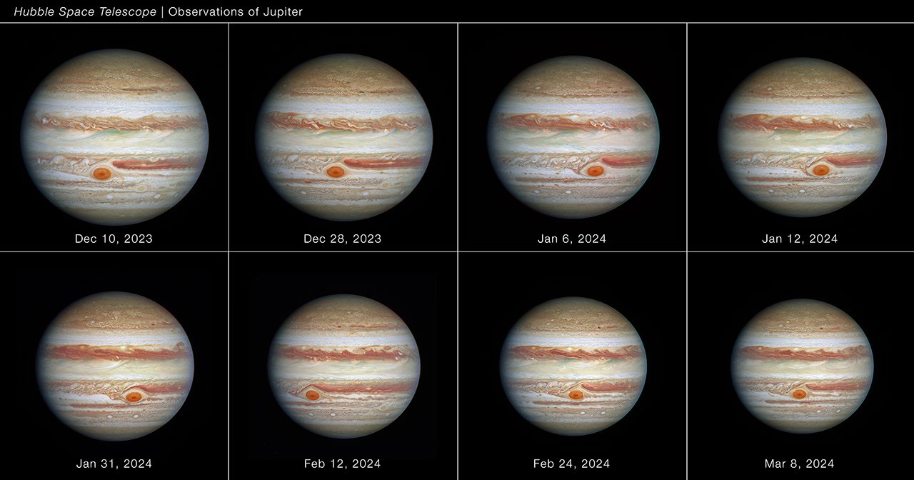 NASA's Hubble Watches Jupiter's Great Red Spot Behave Like a Stress Ball (2024)