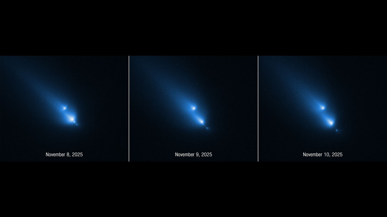 Fragmenting Comet C/2025 K1