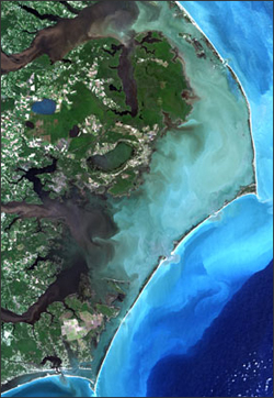 Outer Banks barrier islands