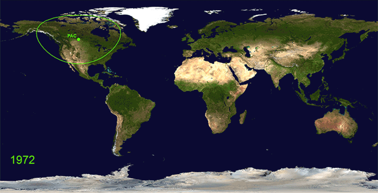 international ground stations map