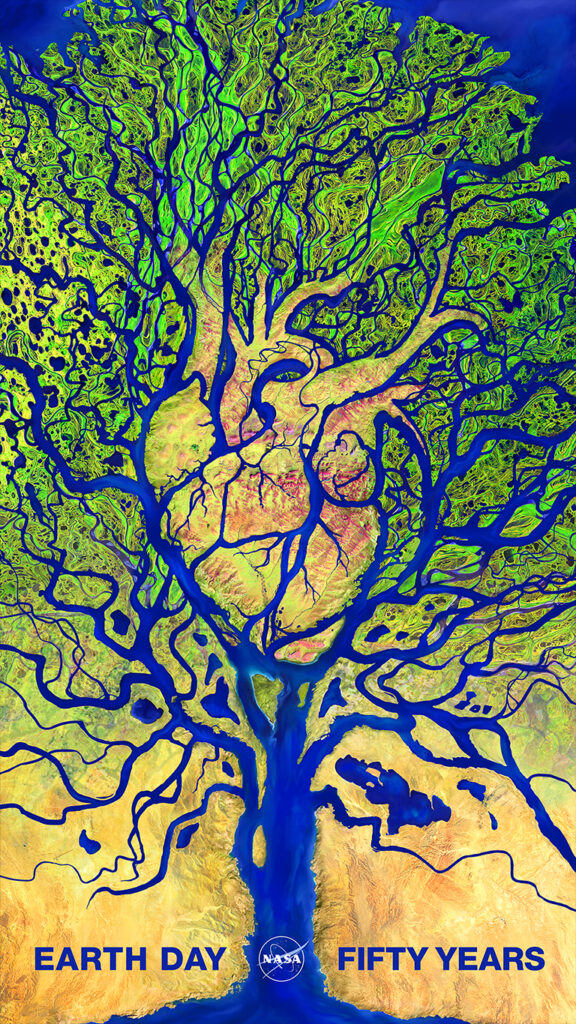 NASA Earth Day 2020 poster