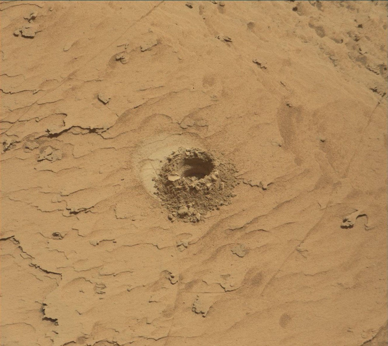 Curiosity Blog, Sols 4900-4907: Pasadena, We Have a Drill Sample! – NASA Science