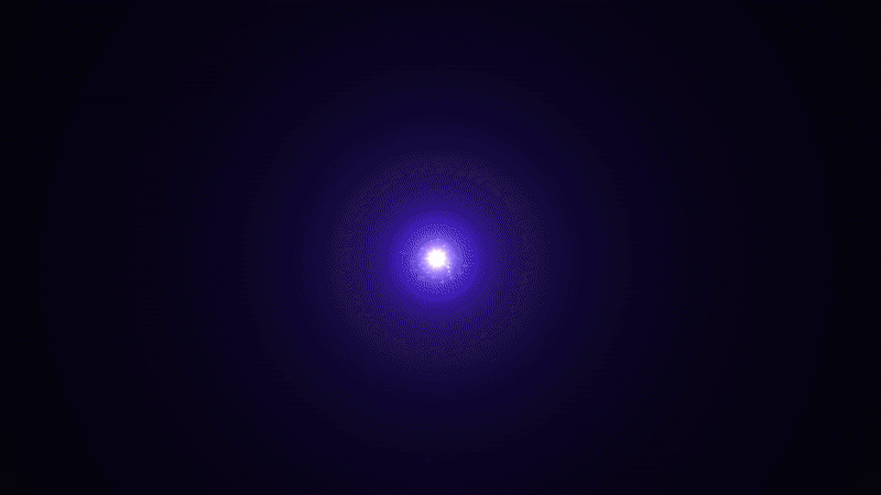 Artist's concept of the big bang
