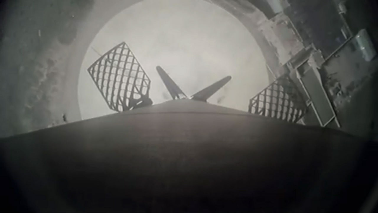 First Stage Rocket Returns to Earth; Coast Phase Begins - NASA Science