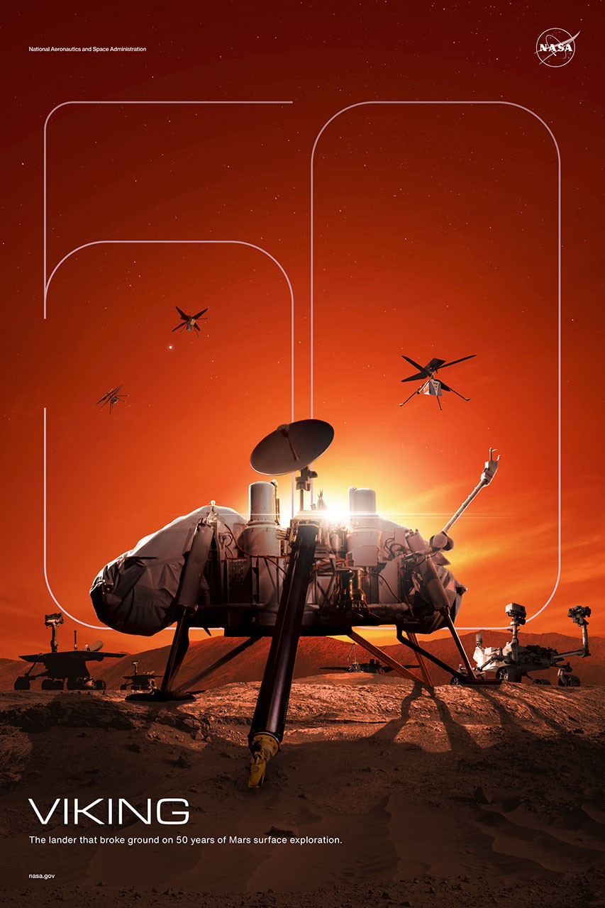 Viking: 50 Years on Mars — Poster – NASA Science Viking: 50 Years on Mars — Poster – NASA Science