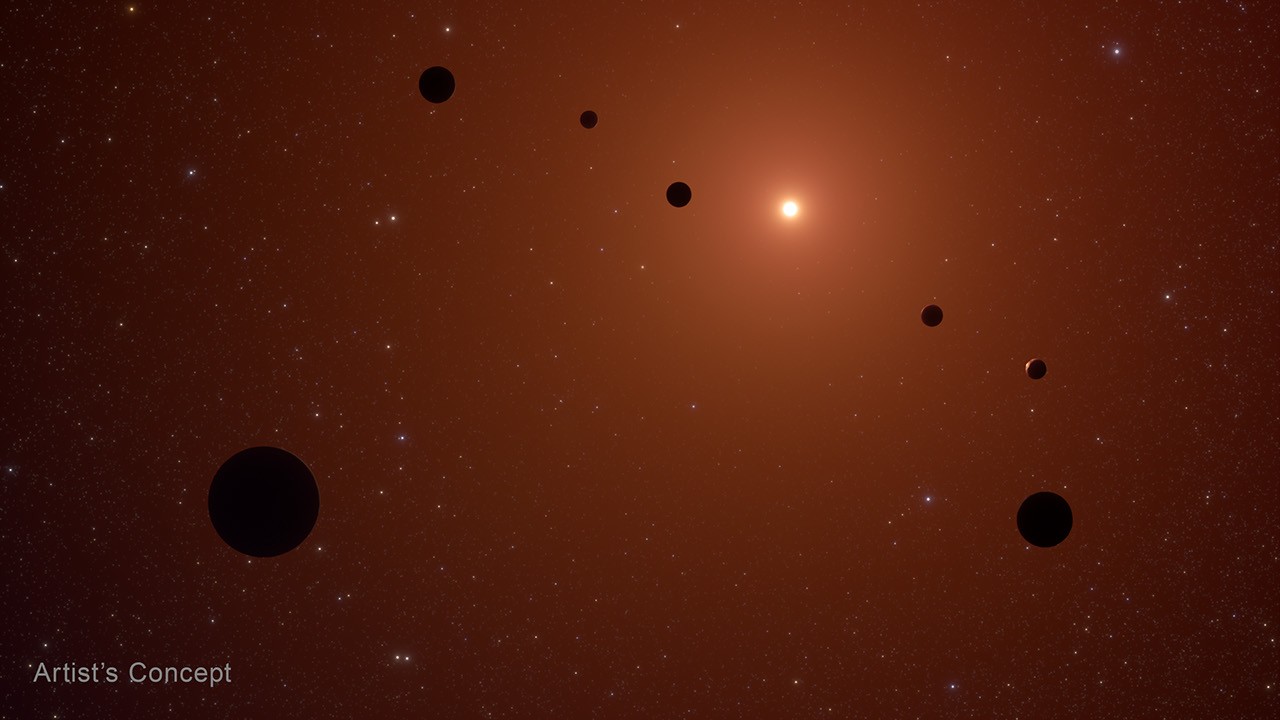 Чи є повітря на планетах TRAPPIST-1: що вже дізнався телескоп Webb