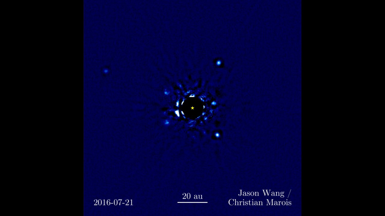 Planets Orbiting HR 8799 - NASA Science