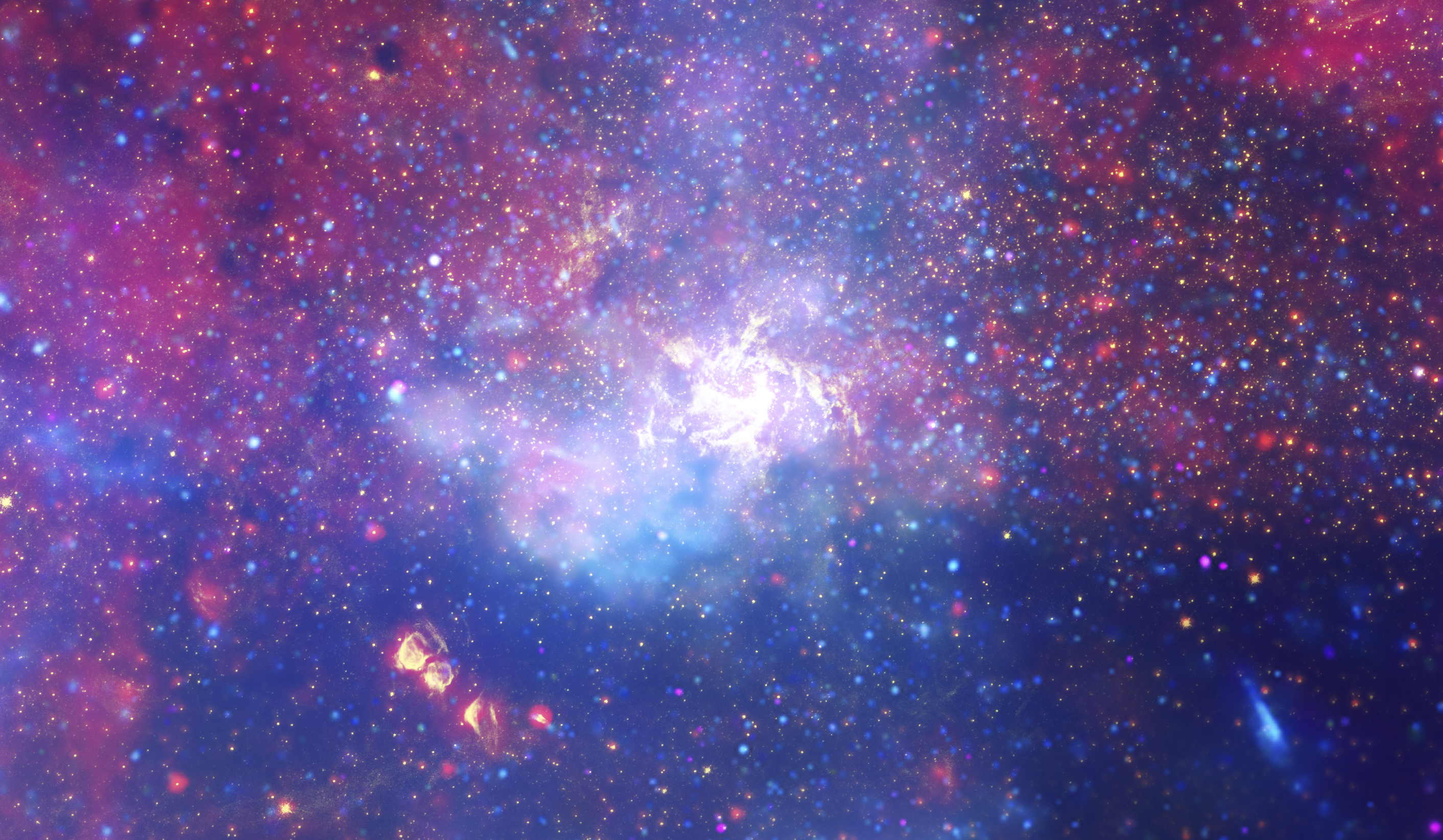 Galactic tappers Hubble Telescope snaps bickering triplet galaxies | Popular  main image 2