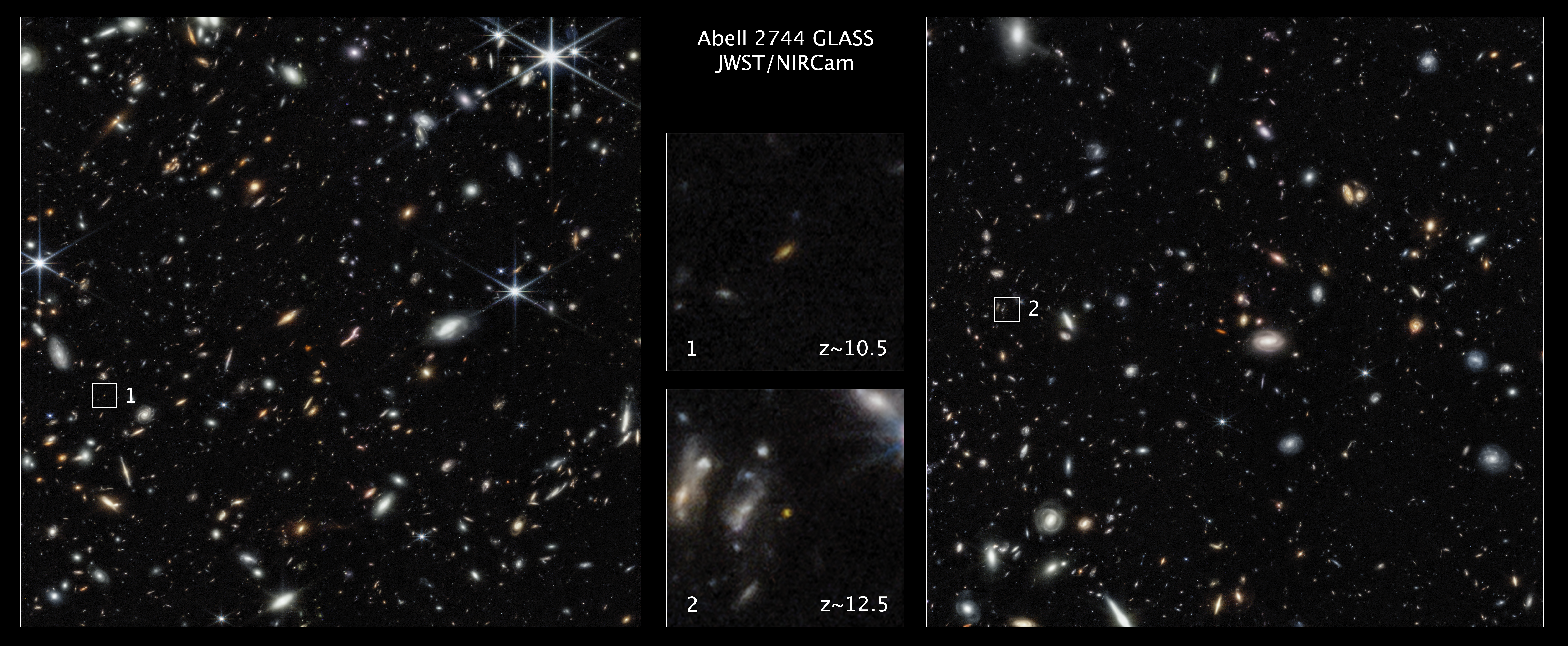 Abell 2744 GLASS (NIRCam Image) - NASA Science