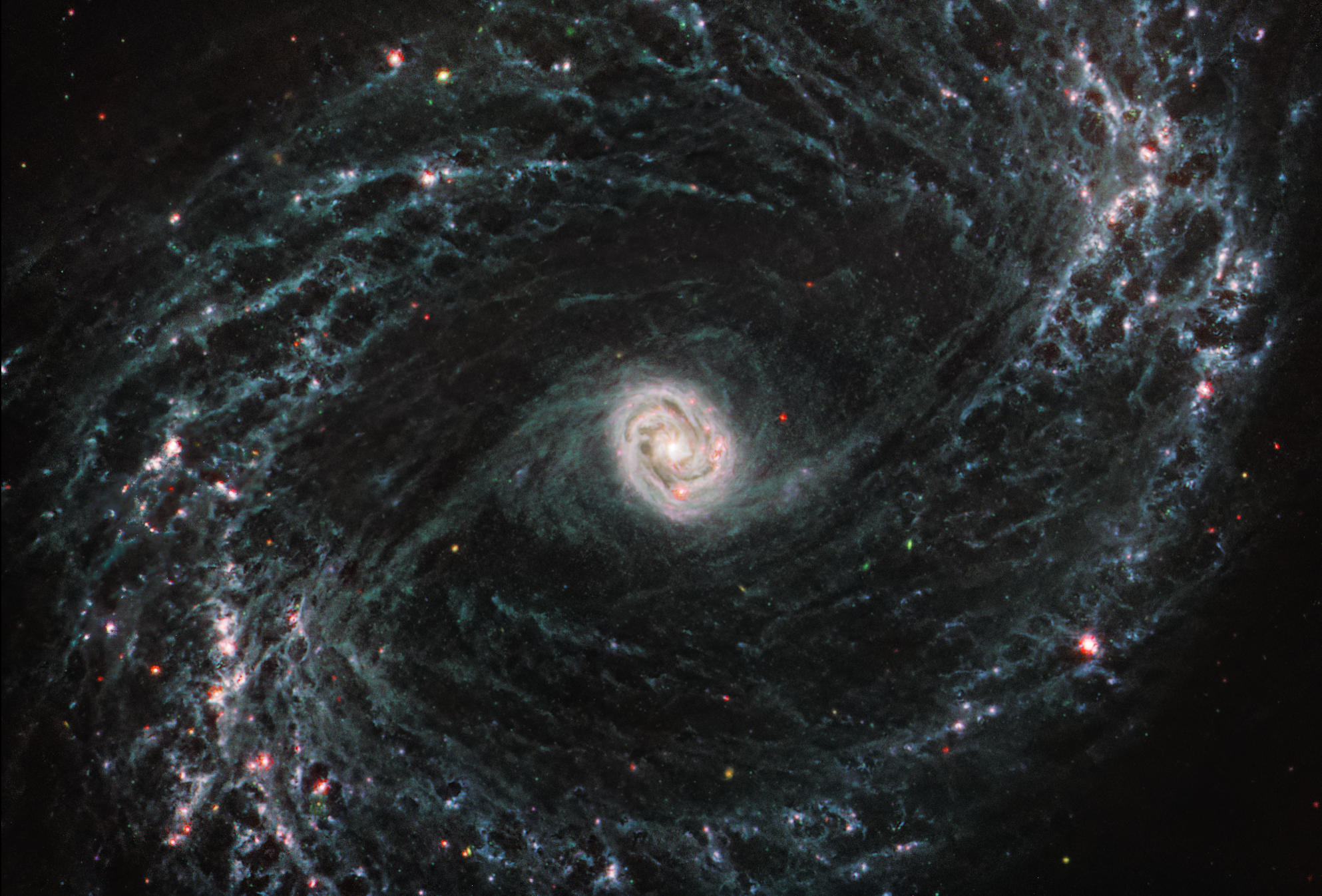 ngc6618omegaページ NGC 1433 (MIRI Image) - NASA Science