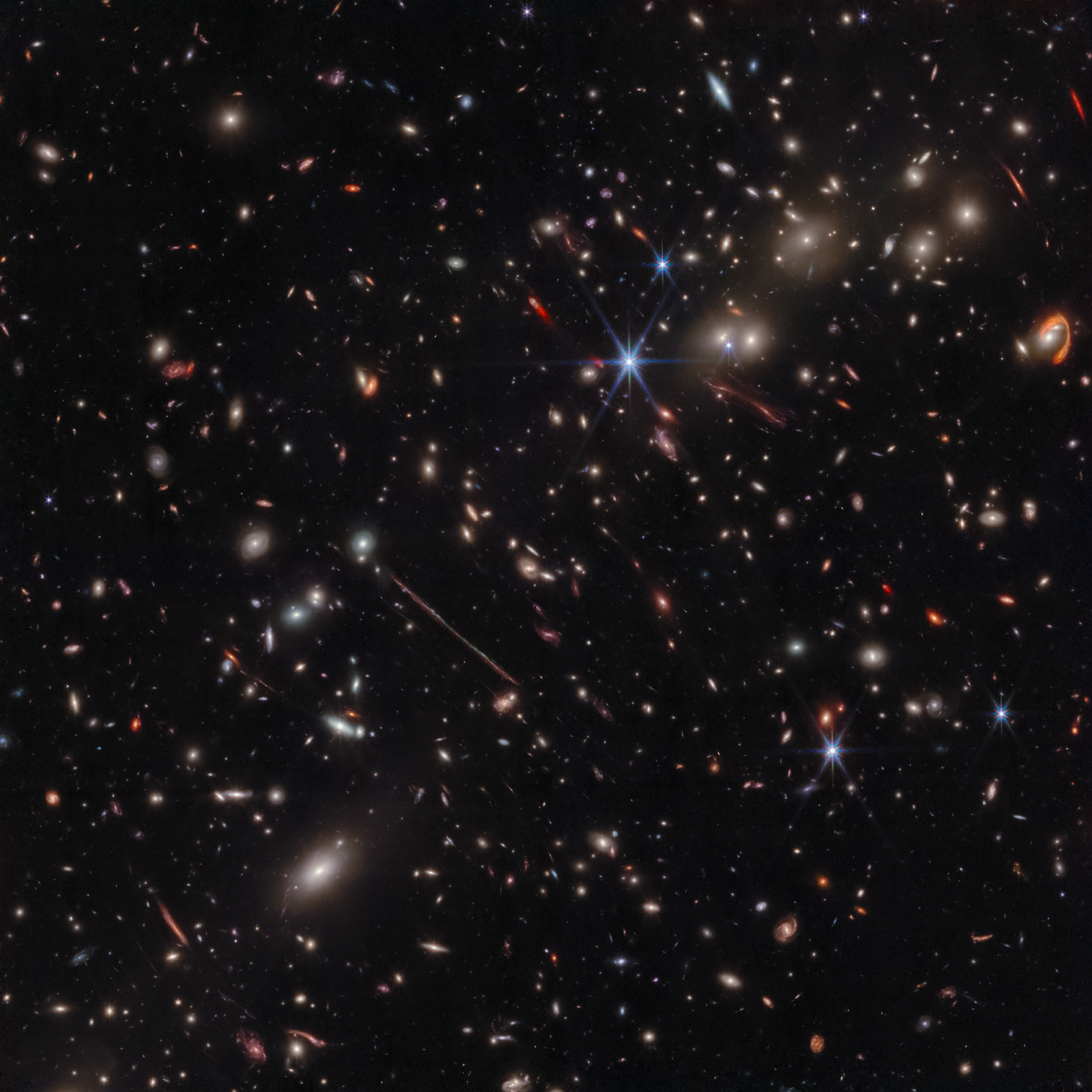 4個　nasa El Gordo (NIRCam Image) - NASA Science