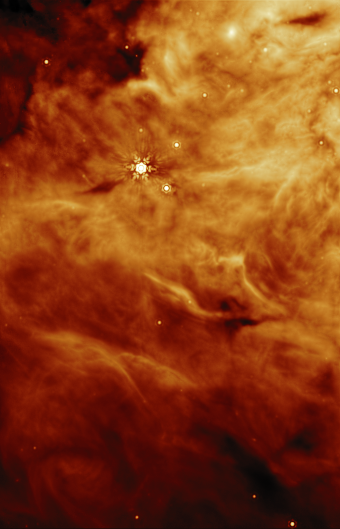 Parallel Field to Protostar IRAS 23385 (MIRI Image) - NASA