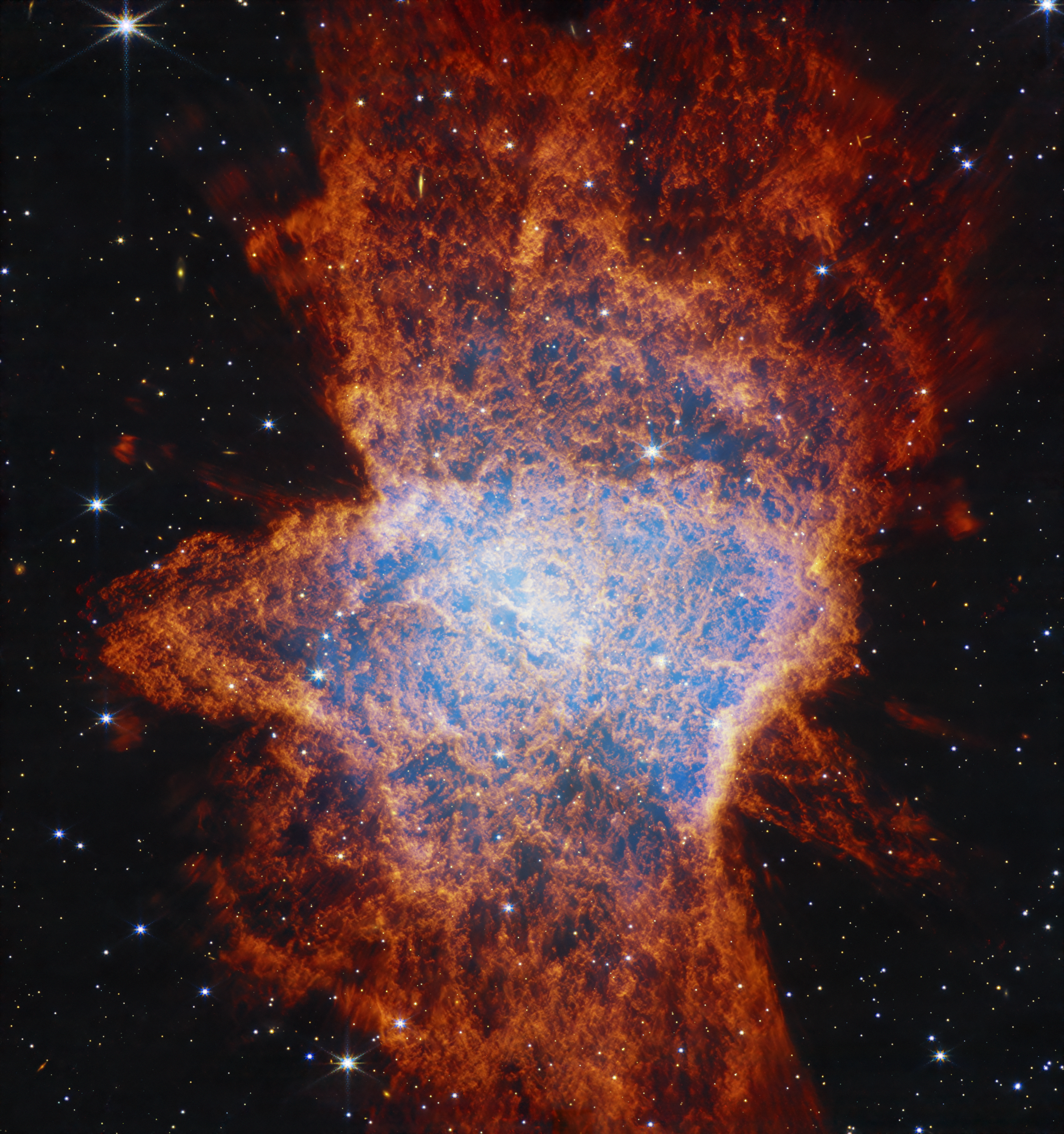 新品未開封　NEBULA BRIGHT IMAGE SEAMLESS NGC 6072 (NIRCam Image) - NASA Science