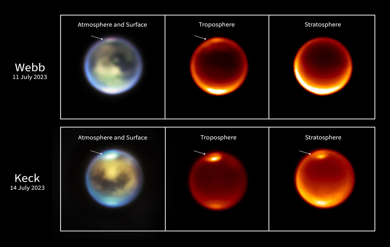 Webb’s Titan Forecast: Partly Cloudy With Occasional Methane Showers