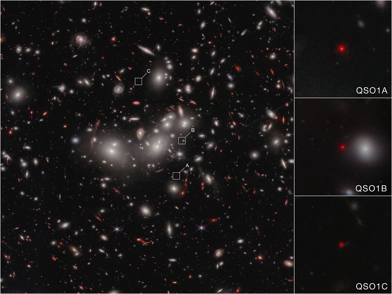 NASA’s Webb Reveals Black Hole That Formed Before Its Galaxy