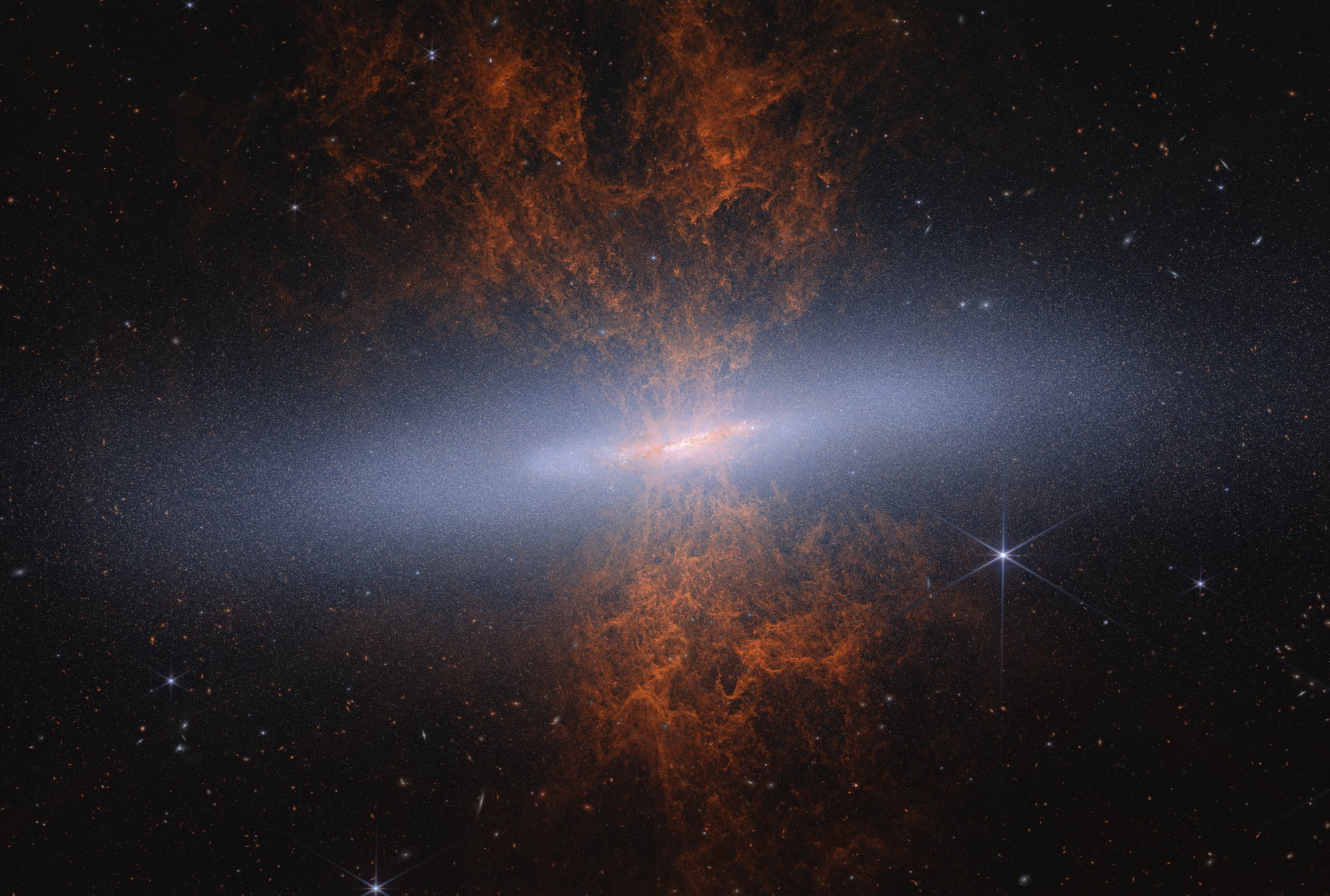 M82 Cigar Galaxy (NIRCam Image) - NASA Science