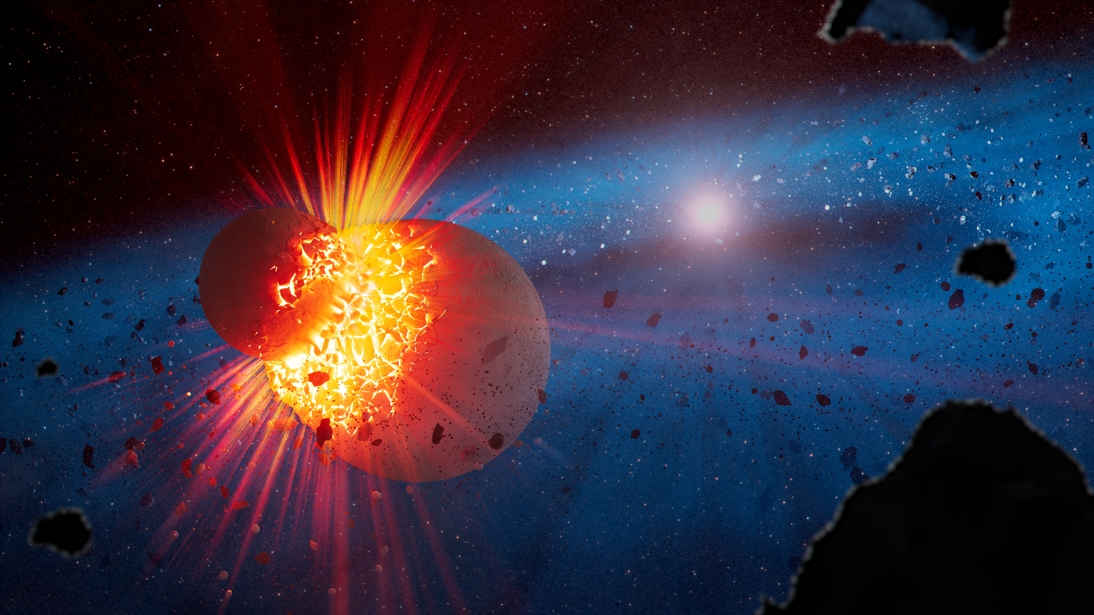 Extreme Debris Disk (Artist's Concept) - NASA Science