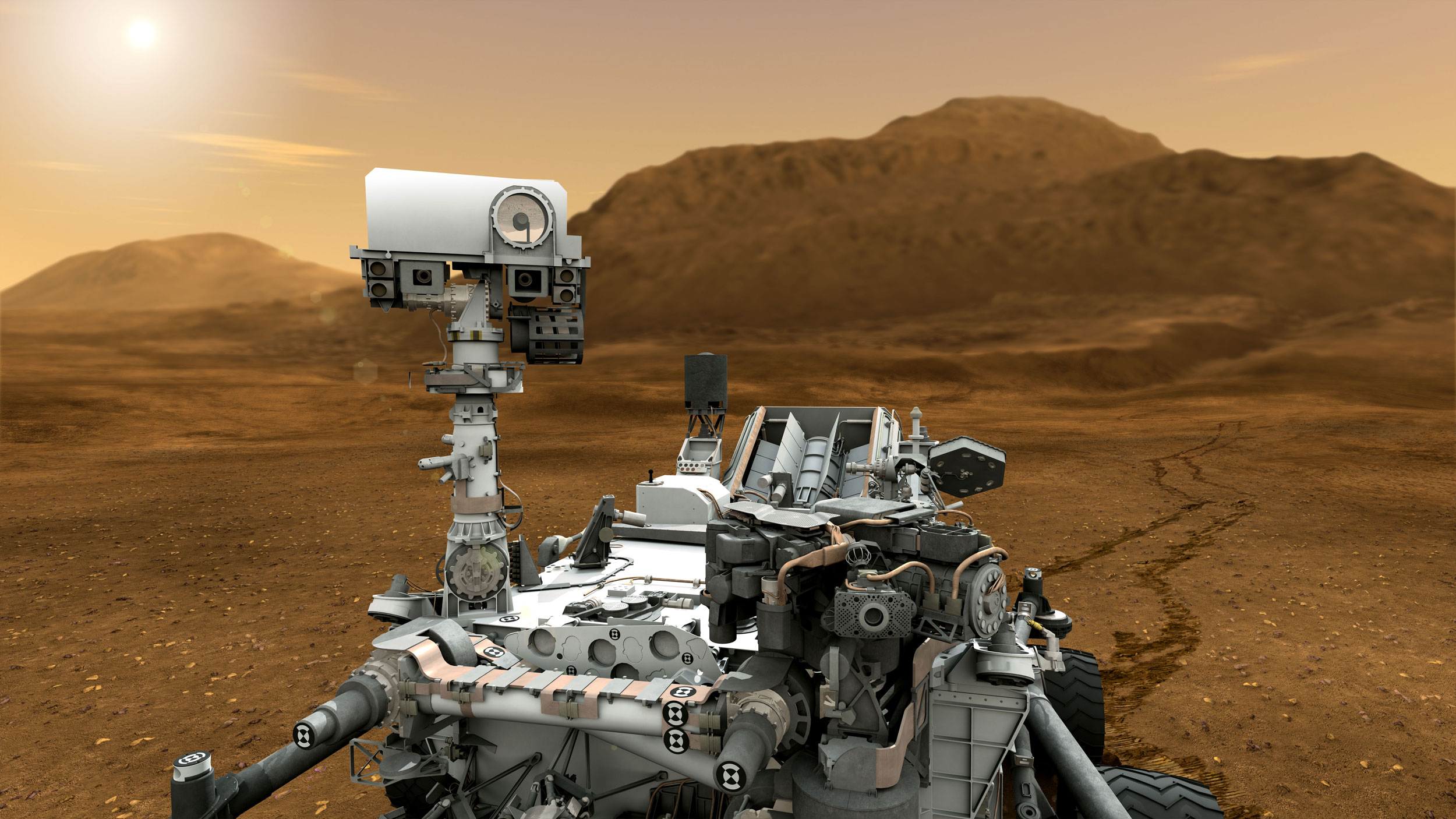 Mars Rover Curiosity in Artist's Concept, Close-up - NASA Science