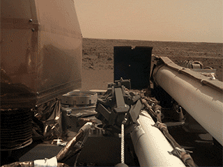 Unlatching InSight's Arm