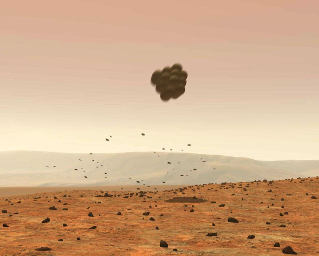 Mars State Mars Exploration Rovers: Landing on the surface - NASA Science