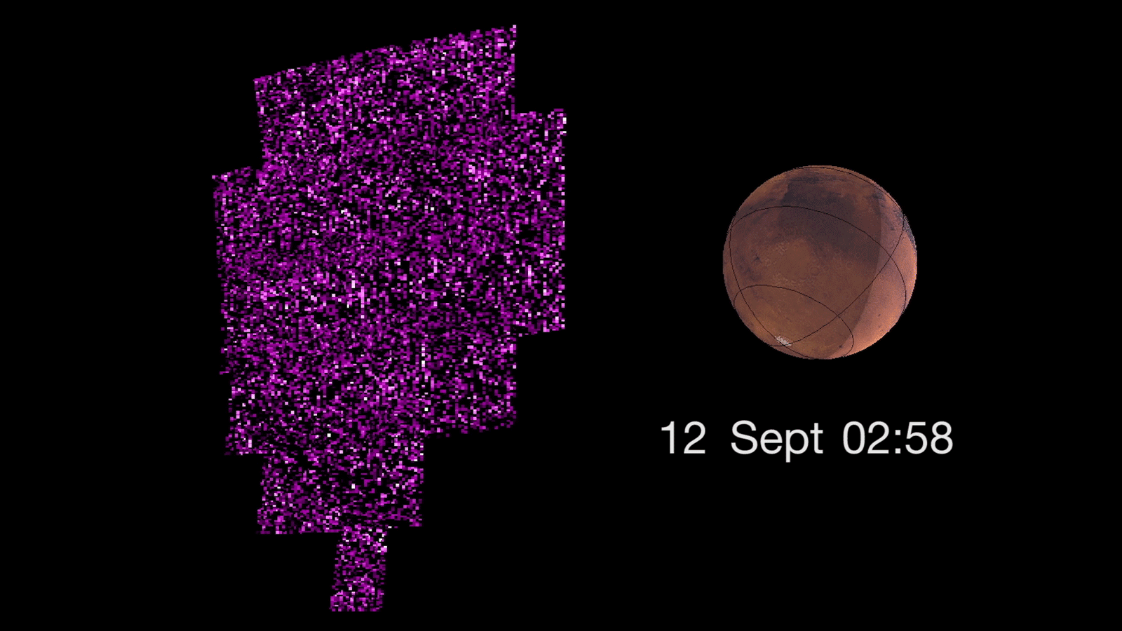Solar Storm Triggers Whole-Planet Aurora at Mars