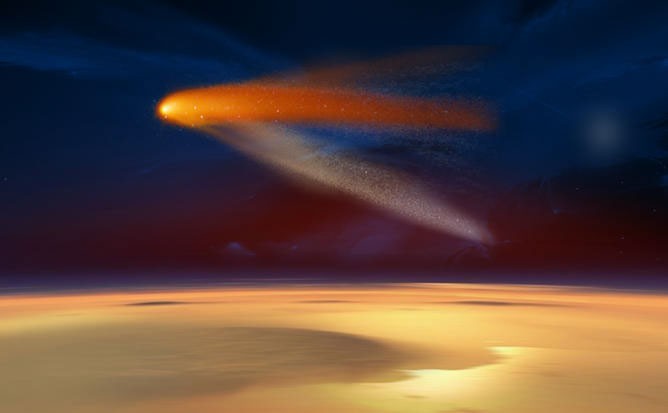 Spring Comets Artist's concept of comet Siding Spring (C/2013 A1) - NASA Science