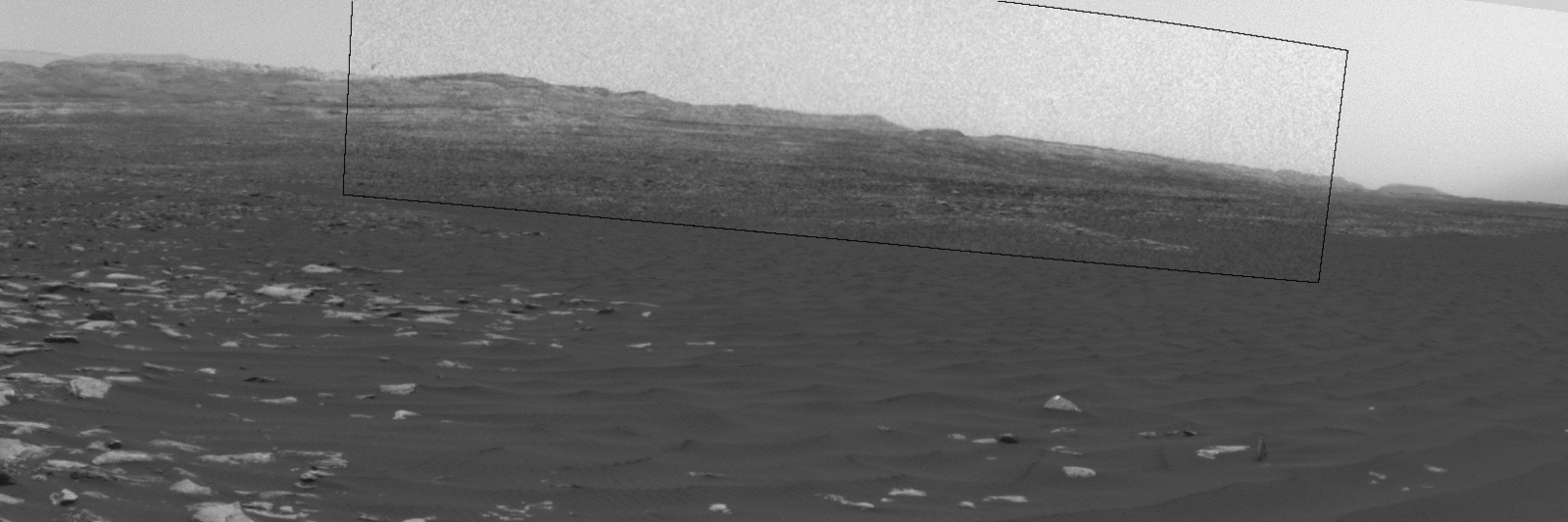 This sequence of images shows a dust-carrying whirlwind, called a dust devil, on lower Mount Sharp inside Gale Crater, as viewed by NASA's Curiosity Mars Rover during the summer afternoon of the rover's 1,613rd Martian day, or sol (Feb. 18, 2017).