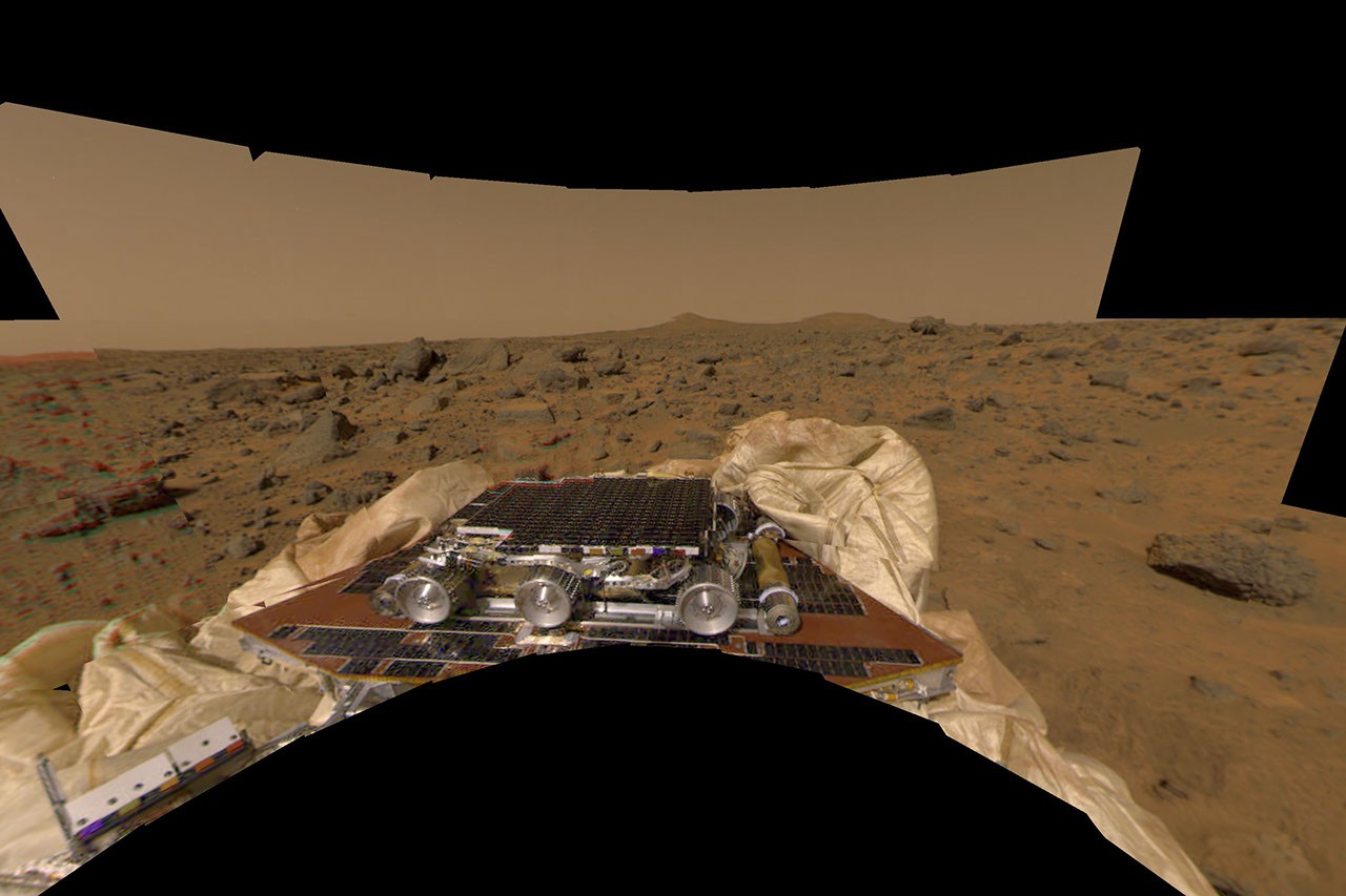 New Perspective of Undeployed Rover - NASA Science