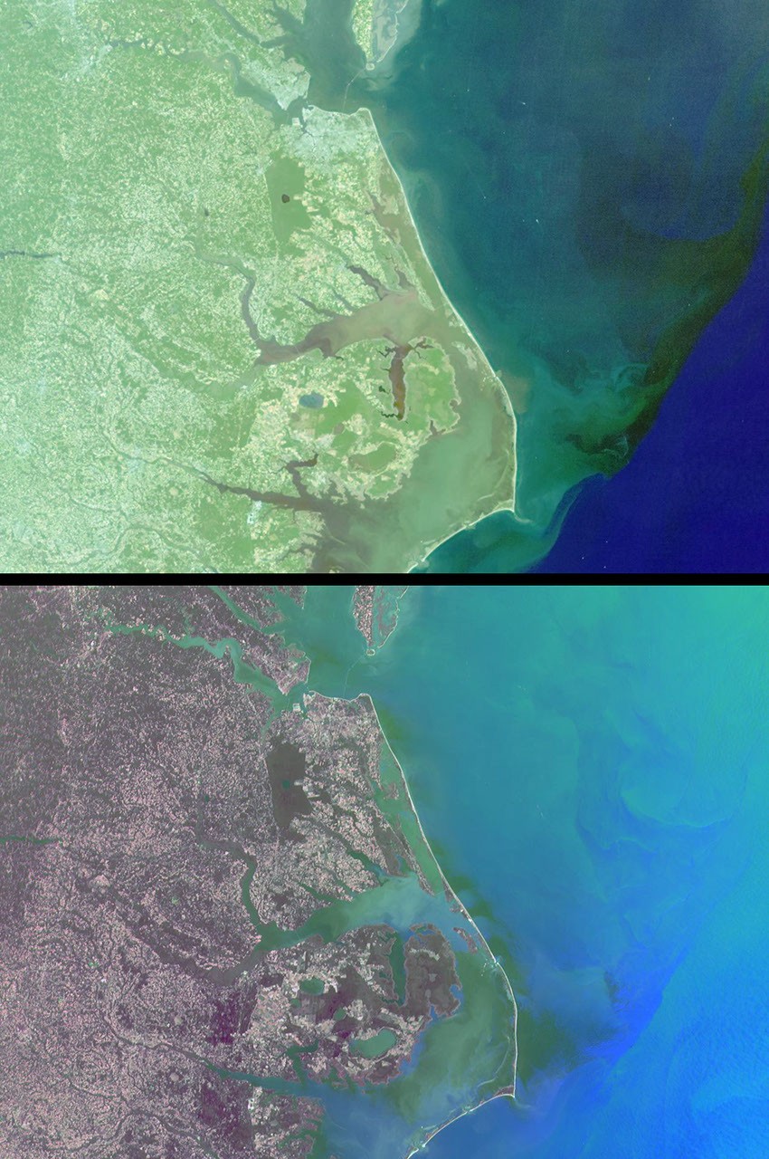 Mixing Waters and Moving Ships off the North Carolina Coast - NASA Science