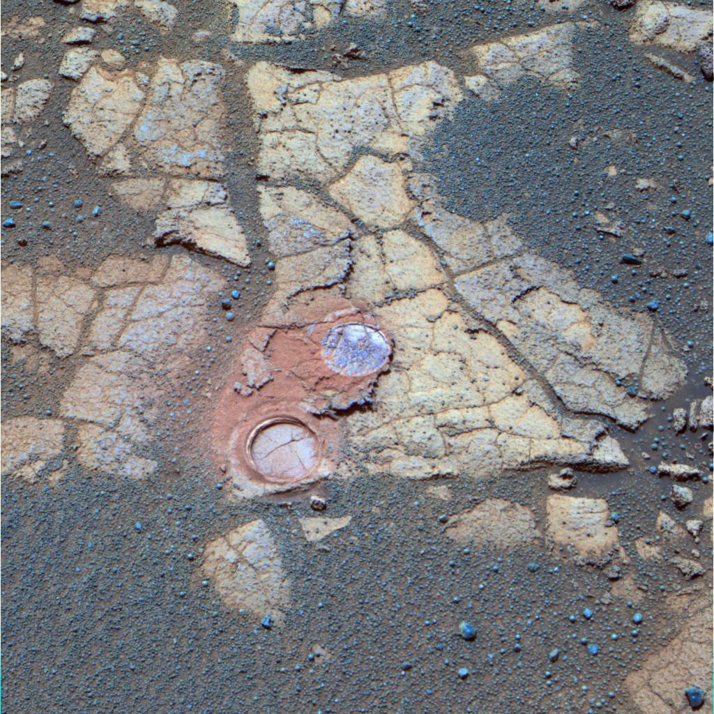 Raining Rocks Mars Opportunity Examines Cracks and Coatings on Mars Rocks - NASA Science