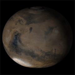 NASA's Mars Global Surveyor shows