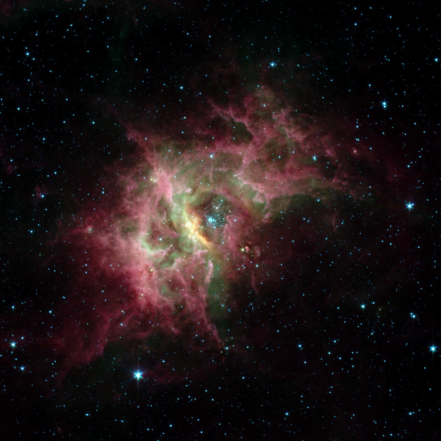 Stellar Jewels Shine in New Spitzer Image - NASA Science