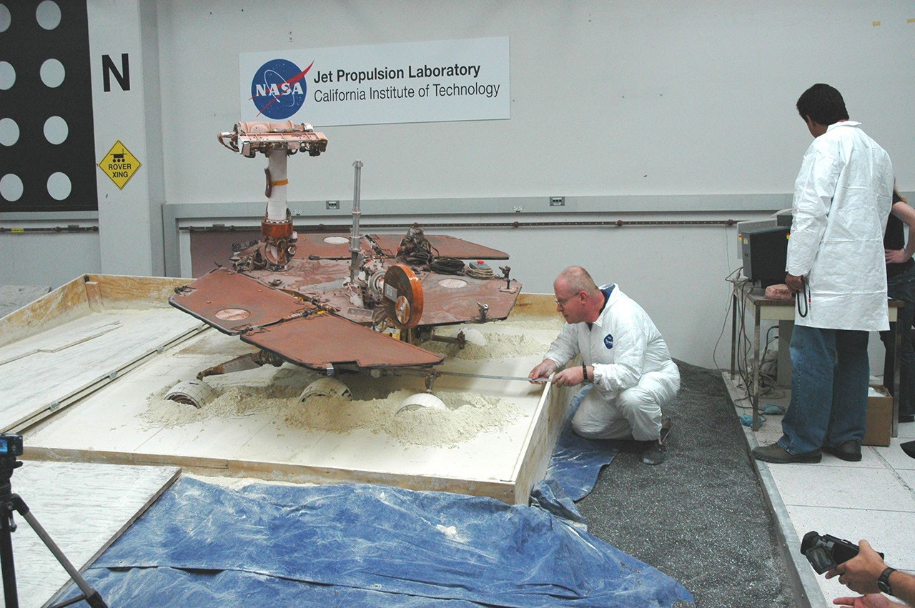 Assessing Movement of Test Rover - NASA Science