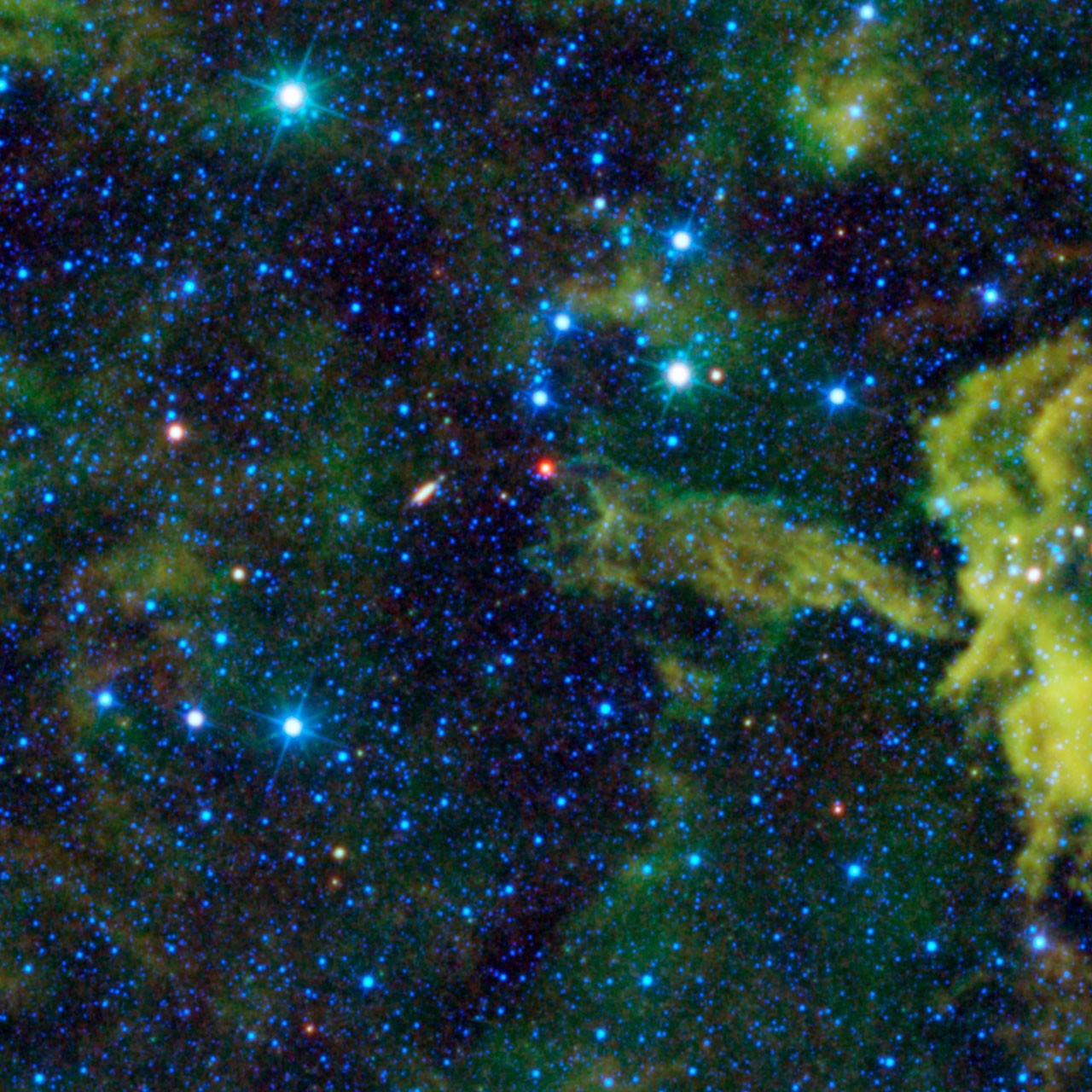 Cosmic Alligator Eats its Way through the Sky - NASA Science