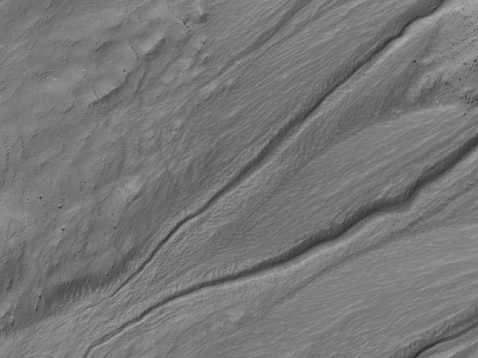 Changes In A Gully In A Mars Crater Two Image Comparison NASA Science
