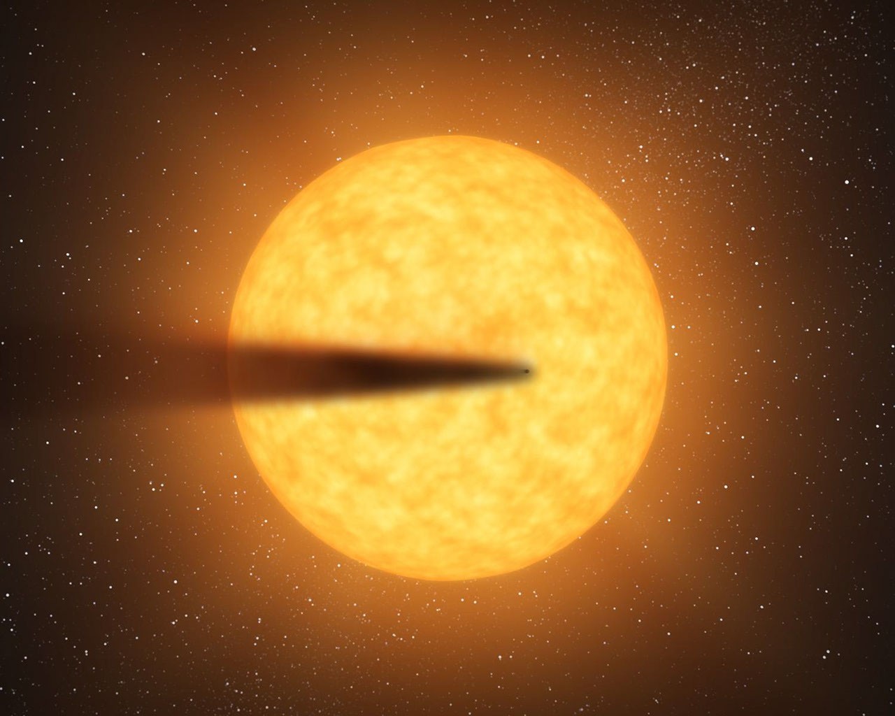 Possible Disintegrating Planet (Artist's Concept) - NASA Science