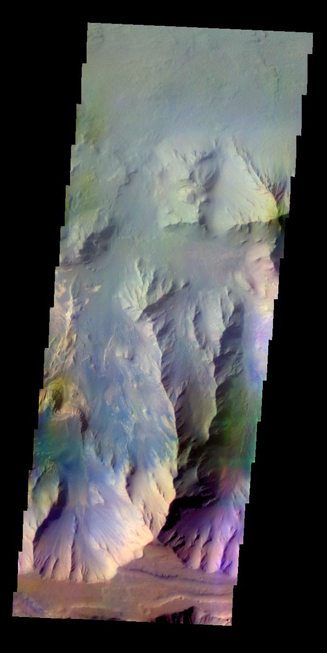 Coprates Chasma - False Color - NASA Science