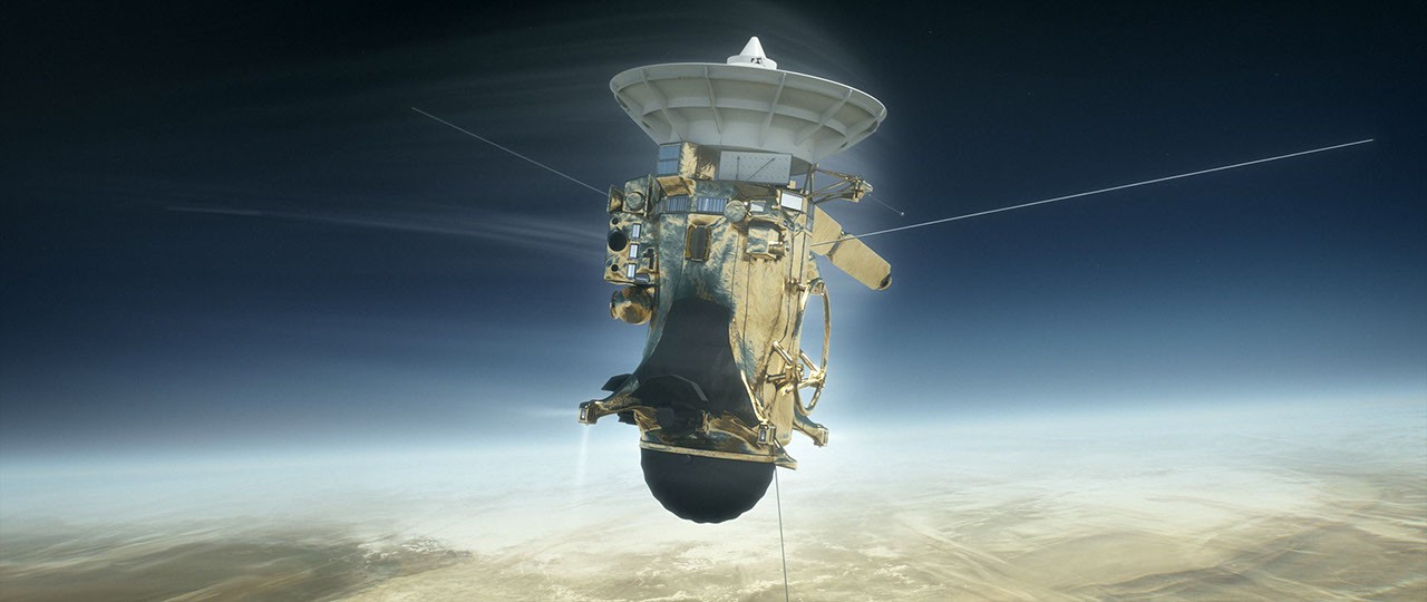 Cassini versus Saturn (Illustration) - NASA Science