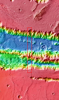 Coprates Chasma - False Color - NASA Science