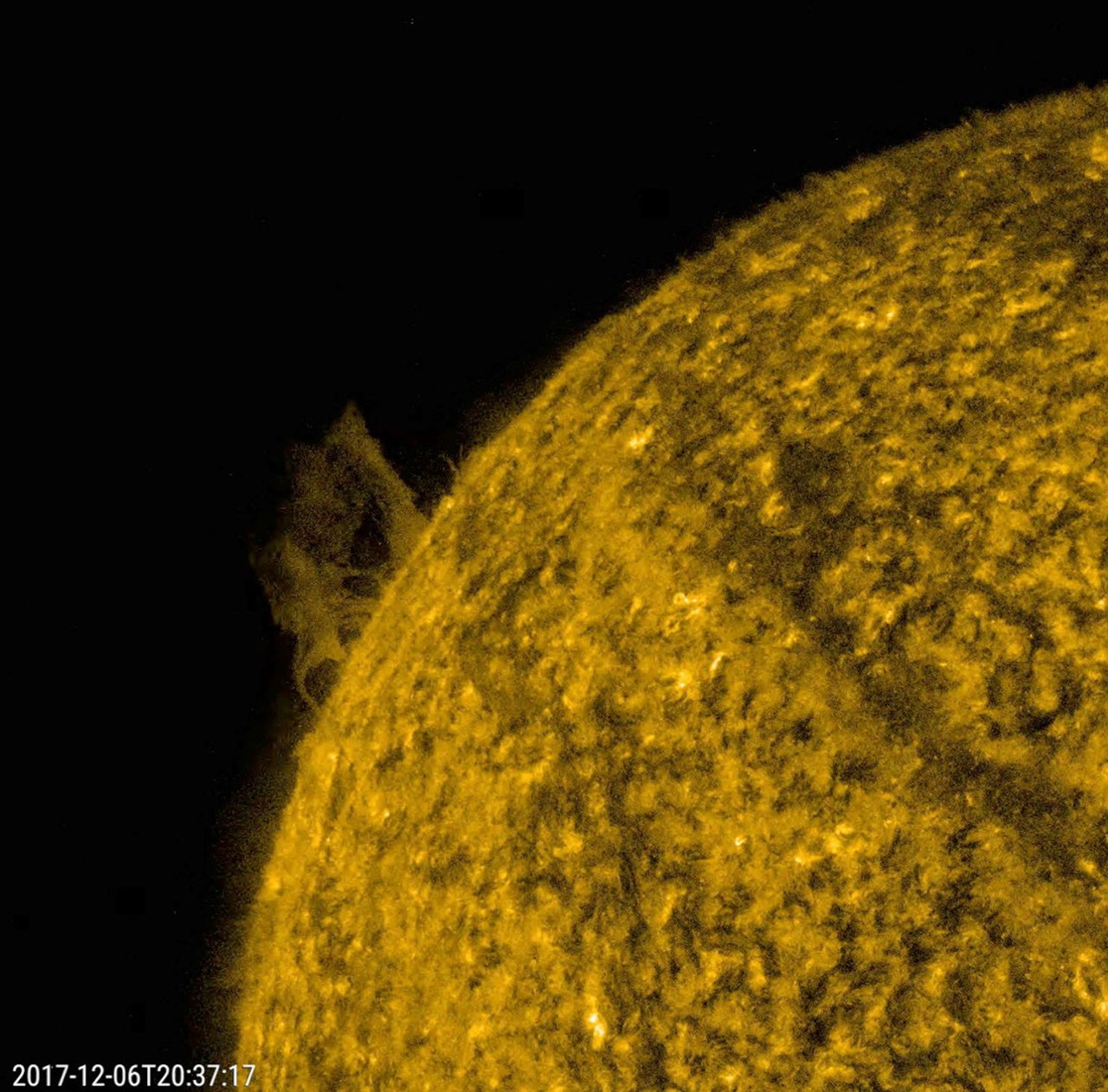 Prominence Science Definition Prominence Falls Apart - NASA Science