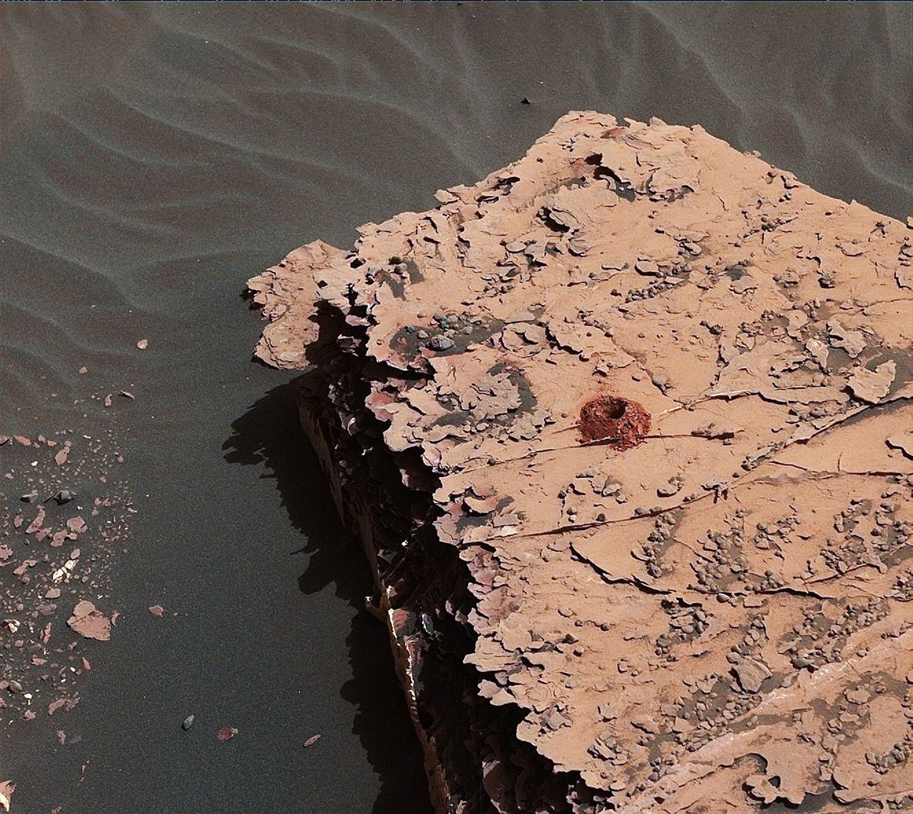 Mars Scraper First Drilled Sample on Mars Since 2016 - NASA Science