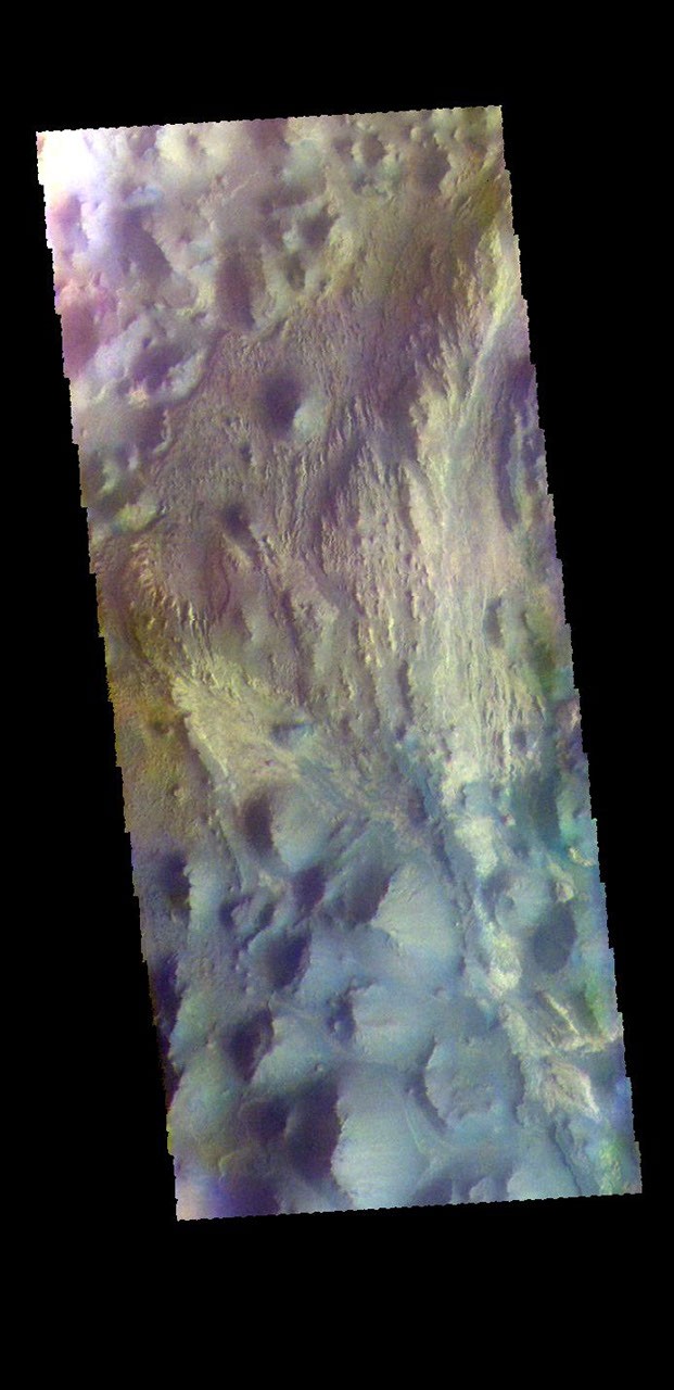 Juventae Chasma - False Color - NASA Science