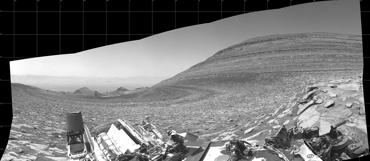 Curiosity Ramp Curiosity Looks Back Down the Slope - NASA Science