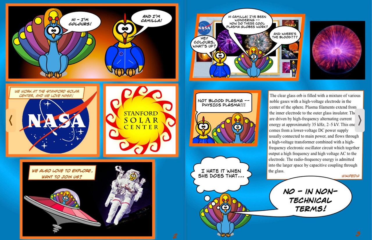 Tales from Stanford SOLAR Comics - NASA Science
