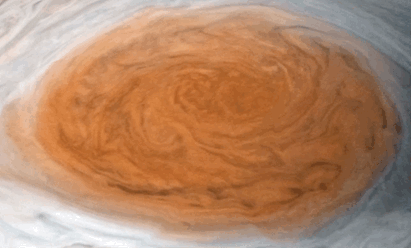 swirling cloud patterns