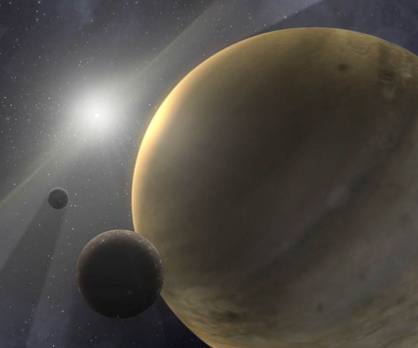 Gas giant illustration
