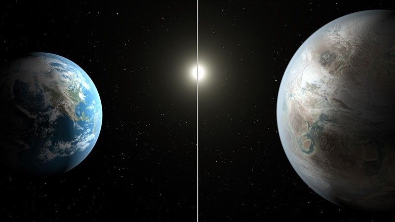 Earth's Bigger, Older Cousin -- Artistic Concept