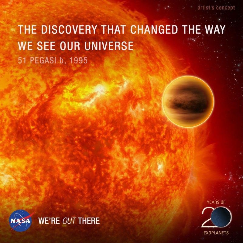 The discovery that changed the way we see our universe: 51 Pegasi b