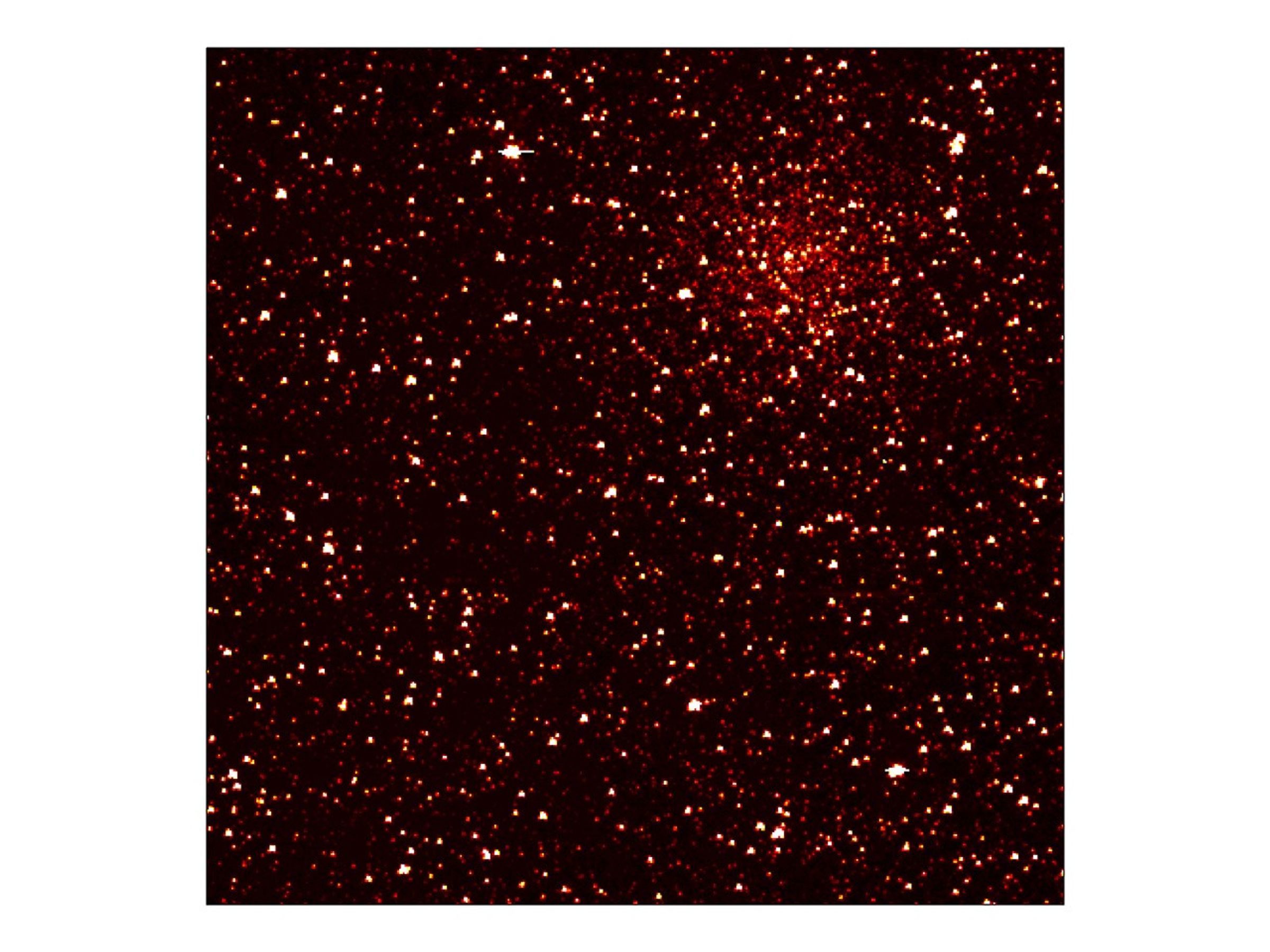 Star Cluster NGC 6791 from Kepler First Light Image